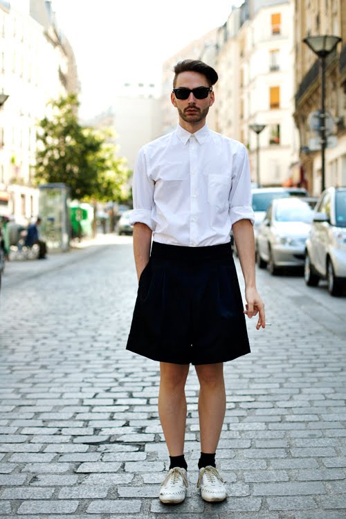 We need a new man More skirts for men...